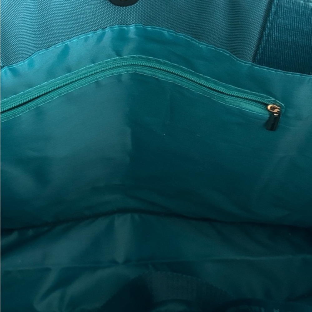 New Stunning and Stylish EFFY Jewelry Green Quality Made Beautiful Tote Bag - Picture 4 of 4
